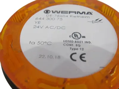 NEW WERMA 644.300.75 STACK LIGHT 64430075