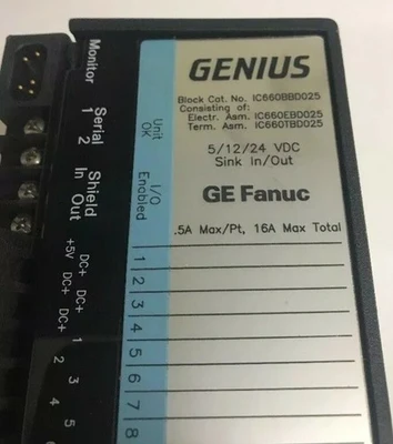 USED GE Fanuc IC660BBD025
