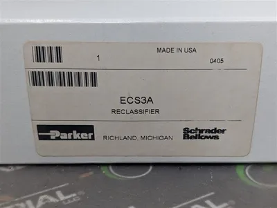 Parker ECS3A Oil Mist Reclassifier New NIB