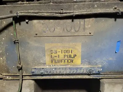 Pulp Flash Drying System w/ 1 x Fluffer