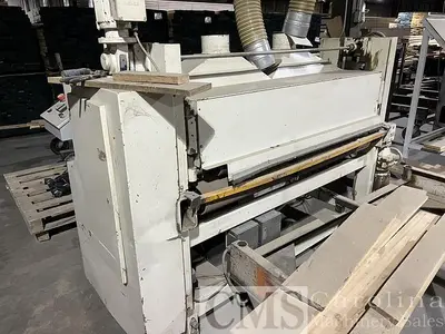 USED BURKLE 50" WIRE BRUSH MACHINE