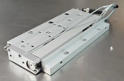 SMC MXF16-75 pneumatic slide loc5E8