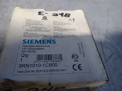 Used SIEMENS 3RN10101CB00 Relays & Switches | HGR 24 #739722