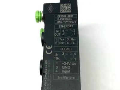 USED BECKHOFF EP1809-0021