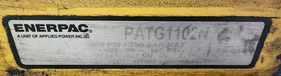 USED ENERPAC PATG1102N