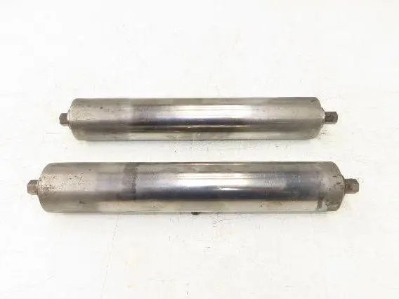 Hytrol 2.5" Snub Idler Roller 18" Hytrol Conveyor 15"BF 11/16" Hex Lot of 2