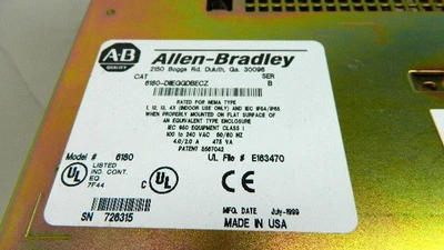 USED ALLEN BRADLEY 6180-DIIEGGDBECZ