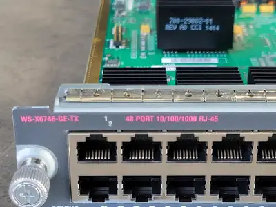 NEW CISCO WS-X6748-GE-TX