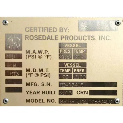 NEW ROSEDALE 8303RTJD2100S304LC