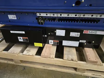 Used MHS ROLLER BED BELT CONVEYOR Belt Conveyors Wisconsin US | Packer City Sales #1301768