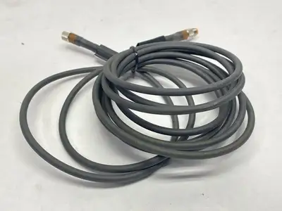 USED LUMBERG DOUBLE ENDED CORDSET M8 4-PIN MALE TO FEMALE 3M