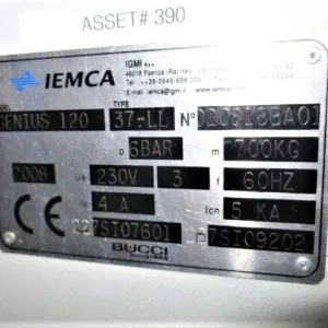 USED 2008 IEMCA GENIUS 120