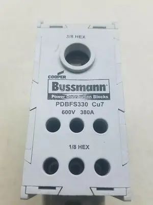 Used BUSSMANN _UNKNOWN_ Terminal Blocks Michigan US | ND Industrial Surplus #1226846