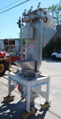 SPC8521  Material Handling Equipment bag dump station, 40.25" x 28.5" x 98.25" MAC Stainless Steel