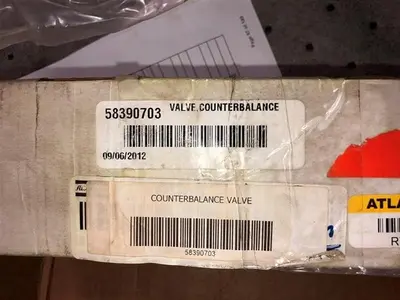 New | in-Stock EPIROC (ATLAS COPCO) COUNTER BALANCE VALVE - 58390703 Pump & Valve Parts Pennsylvania US | East West Machinery & Drilling #1416475