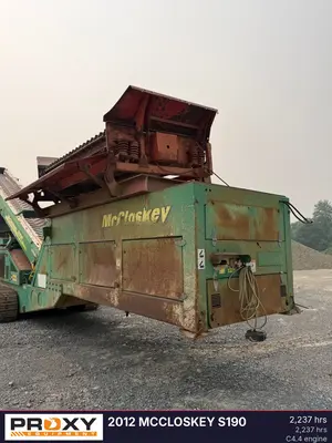 Used 2012 MCCLOSKEY S190 Vibratory Screens Pennsylvania US | Proxy Equipment #1426134