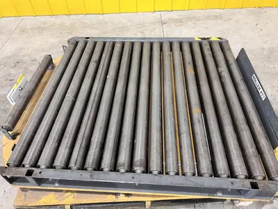 60" X 48" 4000 LB ECONO LIFT HYDRAULIC SCISSOR LIFT TABLE WITH ROTARY TOP: STOCK #20957