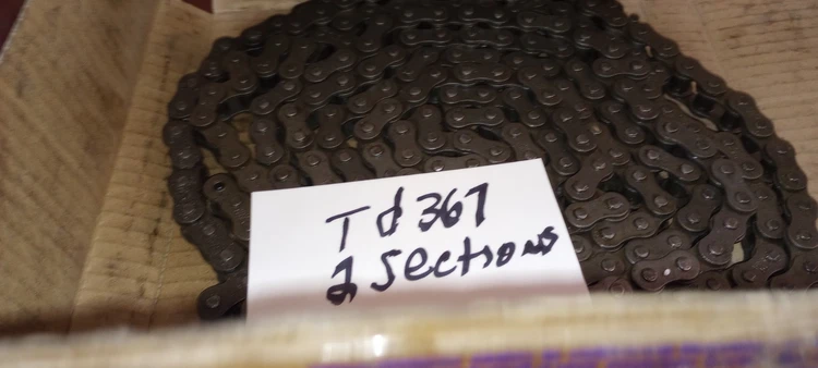 Used HITACHI 08B H-MAX TRANSMISSION ROLLER CHAIN 10 FT Commercial Materials & Supplies Arizona US | ASSET CONVERSION SPECIALISTS, INC. #577888