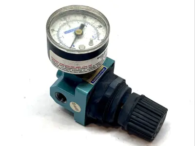 Used Wilkerson Pressure Regulator 300 PSI w/ 0-60 PSI Gauge Air Pressure Regulators Michigan US | Maverick Industrial Sales #1398714