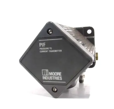 USED MOORE INDUSTRIES PIF/3-15PSIG/4-20MA/12-42DC WPP CURRENT TRANSMITTER