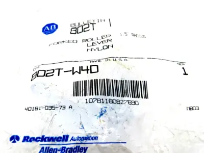 NEW LOT OF 2 ALLEN BRADLEY 802T-W4D FORKED ROLLER LEVER 802TW4D