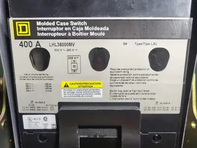 USED SQUARE D MODEL 6