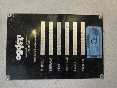 USED OGDEN SL3660