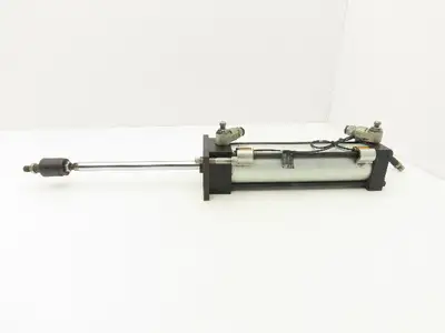 Numatics F1EQM-08A1D-AAA2 Pneumatic Air Cylinder 2.5" Bore x 8" Stroke 5/8" Rod