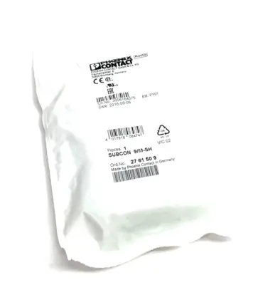 NEW PHOENIX CONTACT 9-POSITION D-SUB BUS CONNECTOR 2761509