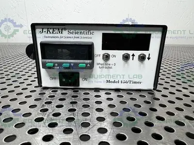 USED J-KEM SCIENTIFIC MODEL 150 TEMPERATURE CONTROLLER TIMER