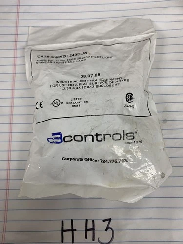 NEW C3 Controls 30MV20-240DLW