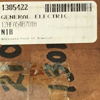 NEW GENERAL ELECTRIC 12HFA54B781H