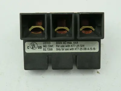 Sprecher Schuh KT7-25-A3E  Busbar Terminal Block for KT7-25S/25H  Lot of 3