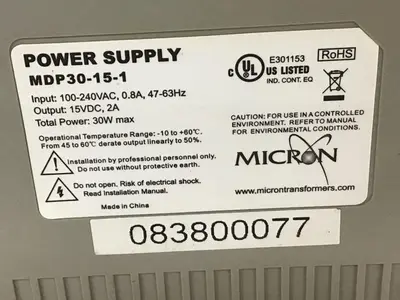 USED MICRON MDP30-15-1