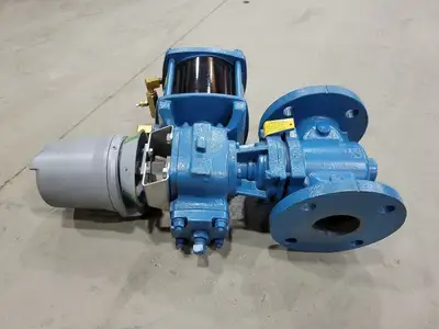 PowerRac Cylinder Actuator w/ Mech. Switch & 2-1/2" Bonnet Gate Valve
