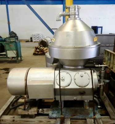 Alfa-Laval CRPX 714 HGV-14C peel oil separator, 316SS.