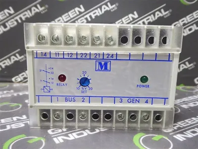 Multitek M200PLD Synchro Check Relay Module 1 Generator 1 Busbar Used