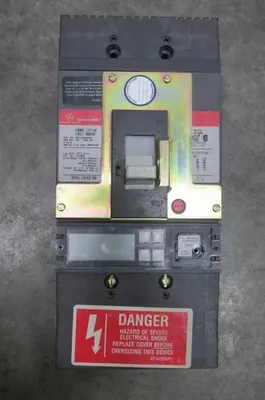 Used 400 Amp GE SPECTRA Electronic Breaker SGLL36BB0400 MVT Plus Trip LSI