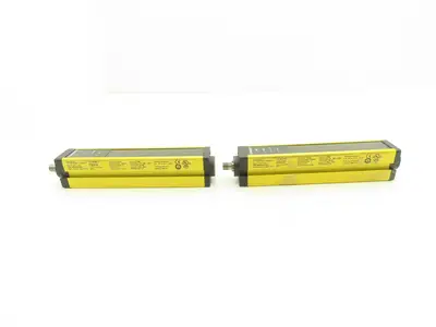 Contrinex Light Curtain Sender Receiver Set 14mm Res. 3.5M Range 17 Beam 142mm