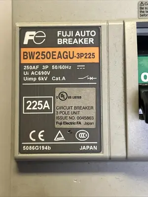 Used FUJI BW250EAGU-3P225 Miscellaneous Equipment (Electrical & Power) Ohio US | Surplus Asset Holdings #1241173