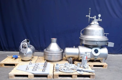 Westfalia MSB 170-01-076 warm milk separator, 316SS.