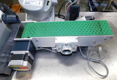 USED LSI LABELER WRAP STATION VACUUM WRAP STATION