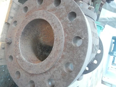 Fisher 6" 600 Rating, WCB Steel Flanged Control Valve