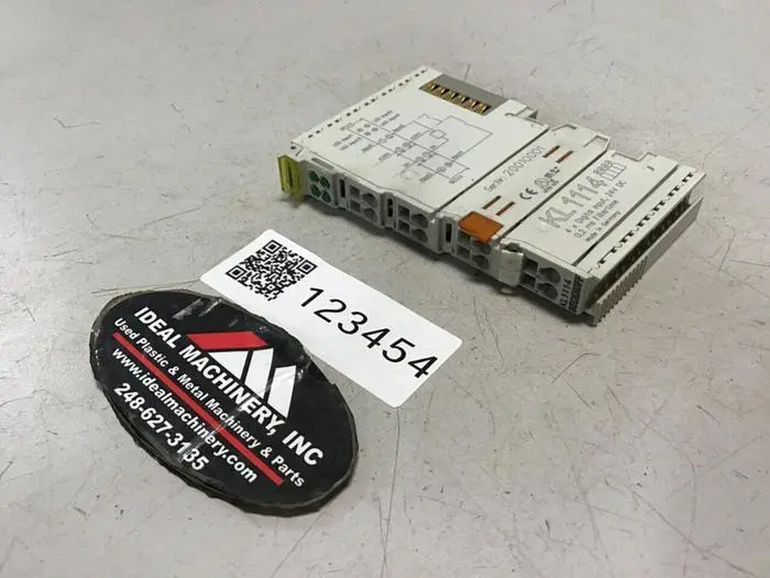 Used BECKHOFF KL1114 Injection Molding Parts | Ideal Machinery #664839