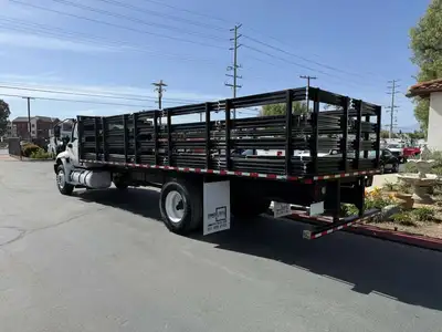 Used 2020 INTL MV Flatbed Trucks California US | Commerce Truck Equipment Sales #1548699