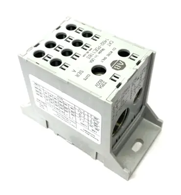 USED ALLEN-BRADLEY SER. A ENCLOSED POWER DISTRIBUTION BLOCK 335A