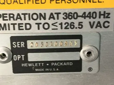 Used HEWLETT PACKARD 11710B RF / Microwave Test Ohio US | HGR 24 #1463448