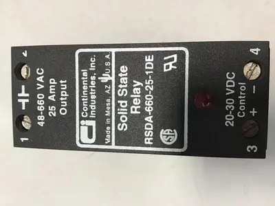 USED CONTINENTAL INDUSTRIES RSDA-660-25-1DE