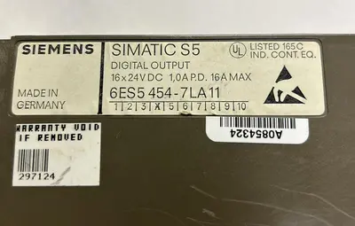 Used SIEMENS 6ES5454-7LA11 Input / Output Modules | Surplus Asset Holdings #1205988