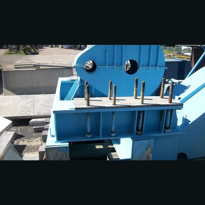 7 ft. x 11 ft. Single Drum Service Hoist